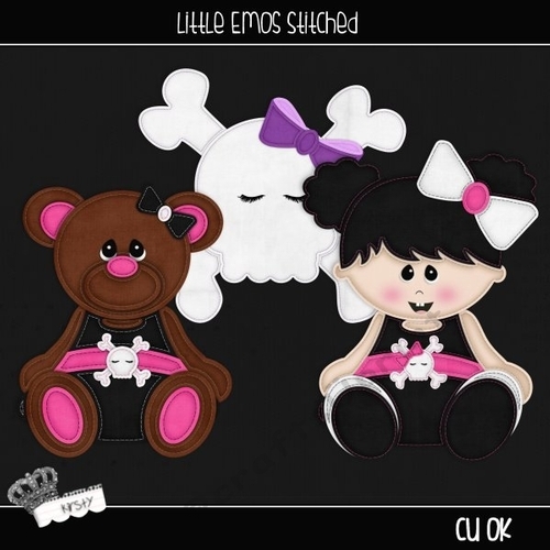 Little Emo Girls - Stitched