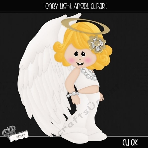 Honey Light Angel - Clipart