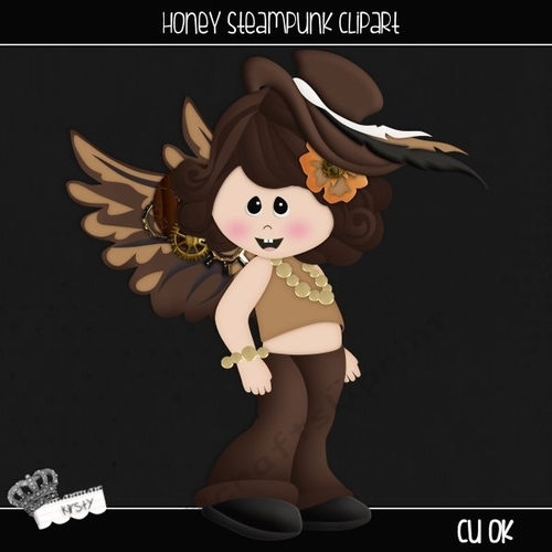 Honey Steampunk - Clipart