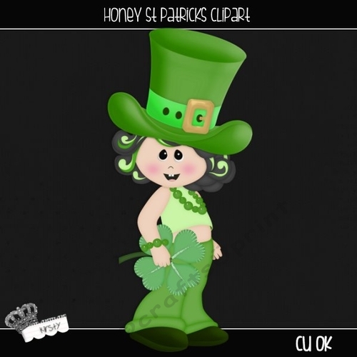 Honey St Patricks - Clipart