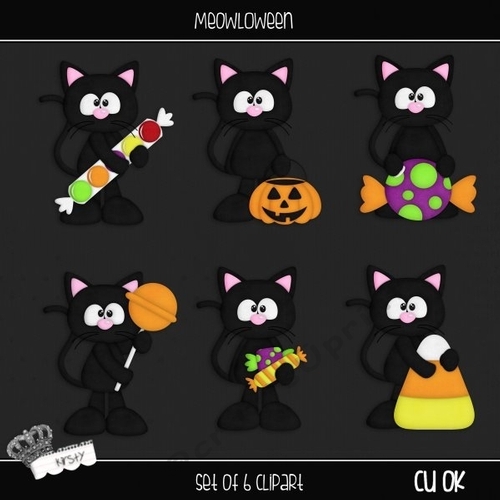MeowlOween - Clipart