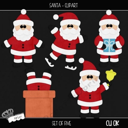 Santa - Clipart