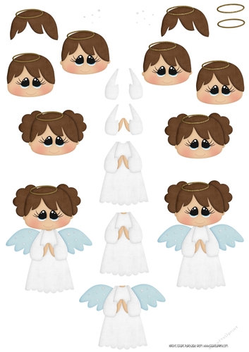 Nativity Set 1 - Page 1 Decoupage