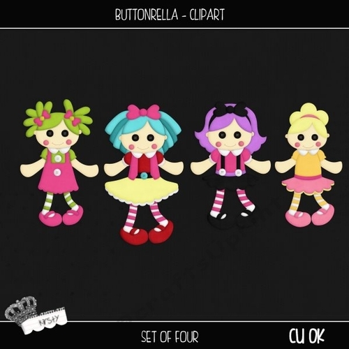 Buttonrella - Clipart
