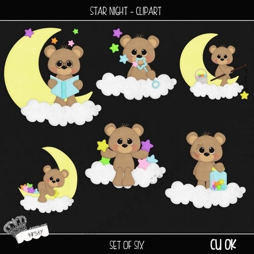 Star Night - Clipart