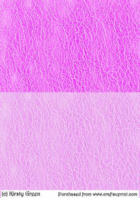 Duel Pink Lace Textured Backing Paper