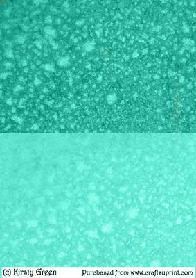 Duel Shimmering Metallic Aqua Backing Paper