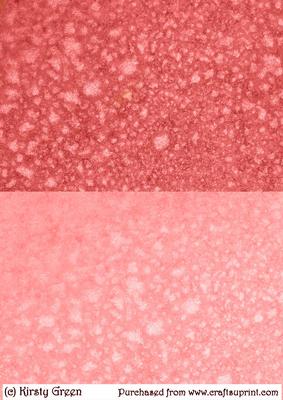 Duel Shimmering Metallic Red Backing Paper