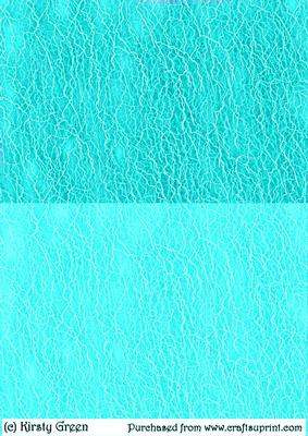 Duel Aqua Lace Textured Backing Paper
