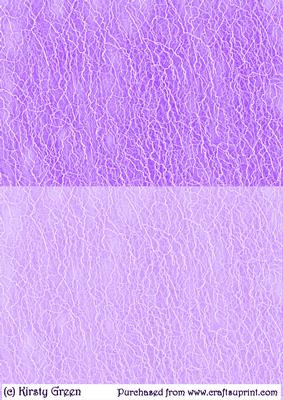 Duel Purple Lace Textured Backing Paper