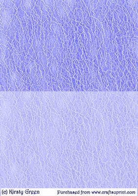 Duel Blue Lace Textured Backing Paper