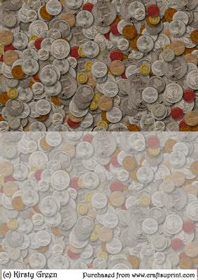 Duel Coins Backing Paper