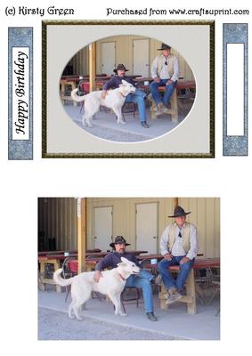 2 Cowboys Toppers with Tags