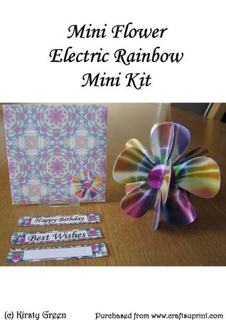 Mini 3D Flower Electric Rainbow Mini Kit