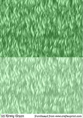 Duel - Pastel Green Fire Backing Paper