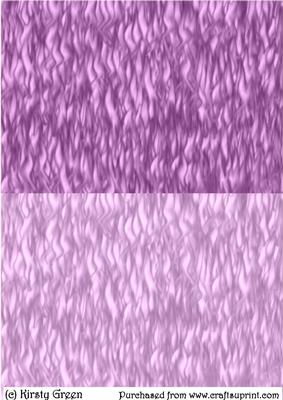 Duel - Pastel Purple Fire Backing Paper