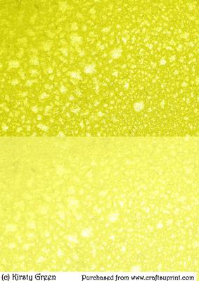 Duel - Shimmering Metallic Yellow Backing Paper