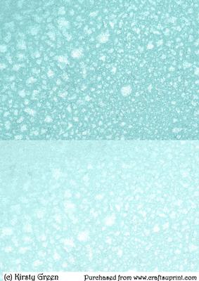 Duel - Shimmering Metallic Pastel Aqua Backing Paper