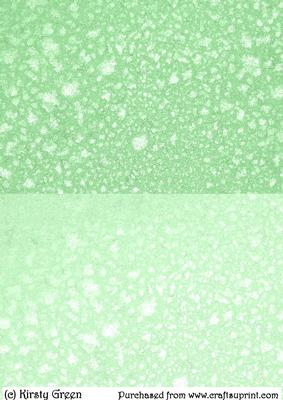 Duel - Shimmering Metallic Pastel Green Backing Paper