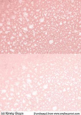 Duel - Shimmering Metallic Pastel Pink Backing Paper