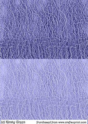 Duel - Pastel Blue Lace Textured Backing Paper
