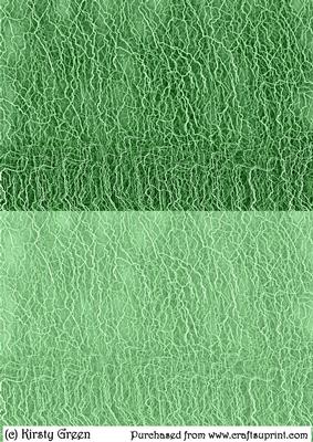 Duel - Pastel Green Lace Textured Backing Paper