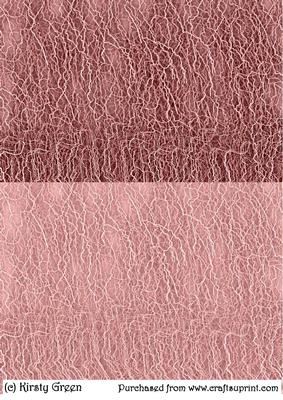 Duel - Pastel Pink Lace Textured Backing Paper