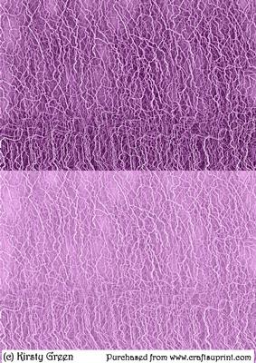Duel - Pastel Purple Lace Textured Backing Paper