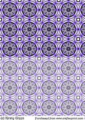 Butterfly Stacker - a Hint of Purple Backing Paper
