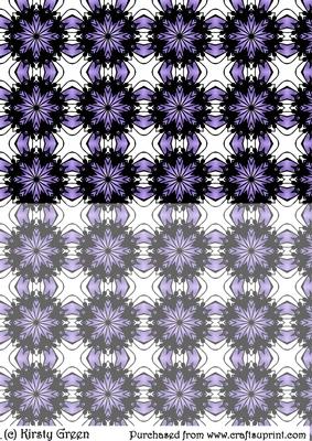 Butterfly Stacker - Pastel Purple Backing Paper