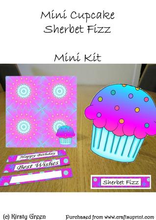 Mini Cupcake - Sherbet Fizz Flavour