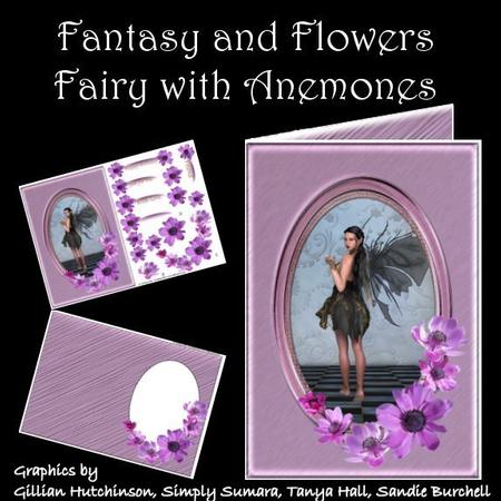 Fantasy & Flowers - Fairy with Anemones