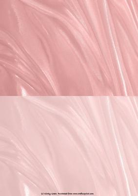 Duel Backing Paper - Rippled Silk - Pastel Pink