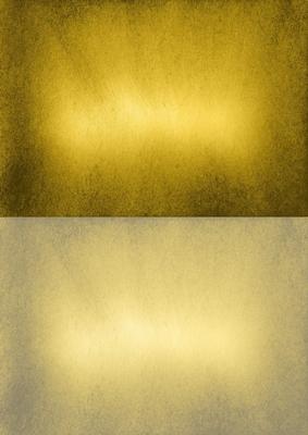 Duel Backing Paper - Distressed Ink - Gold