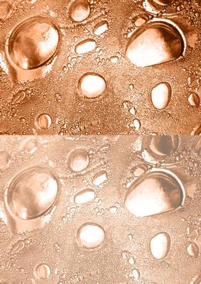 Duel - Glass Bubbles - Copper Backing Paper
