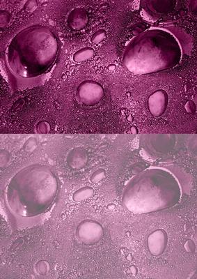 Duel - Glass Bubbles - Dusky Pink Backing Paper