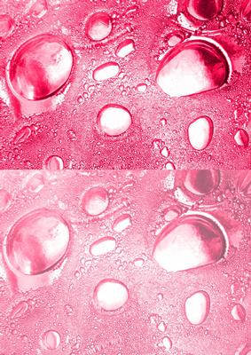 Duel - Glass Bubbles - Light Cranberry Backing Paper
