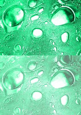 Duel - Glass Bubbles - Light Jade Backing Paper