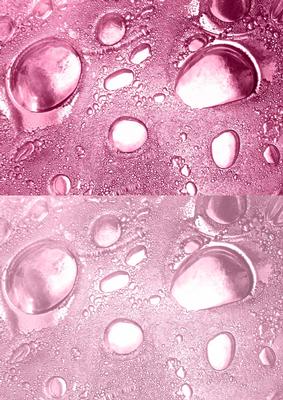 Duel - Glass Bubbles - Sugar Pink Backing Paper