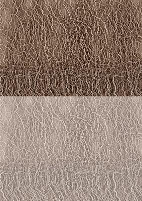 Duel Backing Paper - Lace - Chocolate