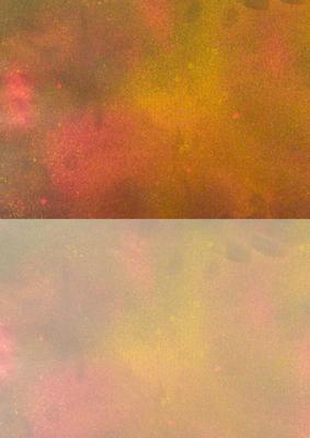 Duel - Ink Splatter Backing Paper - Cosmic Gold