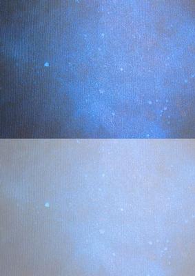 Duel - Shimmering Metallic Backing Paper - Cosmic Blue