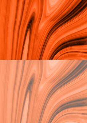 Duel - Wood Grain Backing Paper - Orange