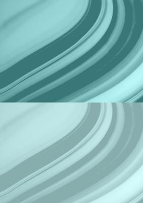 Duel - Saturn's Rings - Backing Paper - Pastel Aqua