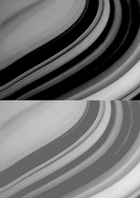 Duel - Saturn's Rings - Backing Paper - Black
