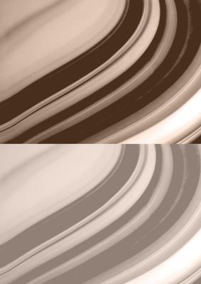Duel - Saturn's Rings - Backing Paper - Chocolate