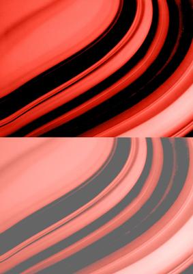 Duel - Saturn's Rings - Backing Paper - Coral