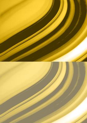 Duel - Saturn's Rings - Backing Paper - Gold