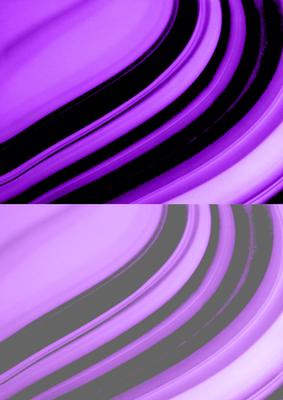 Duel - Saturn's Rings - Backing Paper - Purple