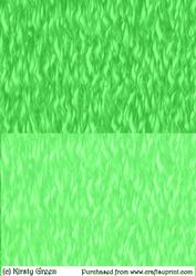 Duel Green Fire Backing Paper